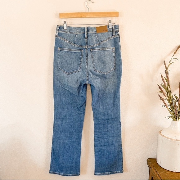Madewell | Cali Demi Boot Light Wash High Waist Jeans, 28 - Picture 12 of 12